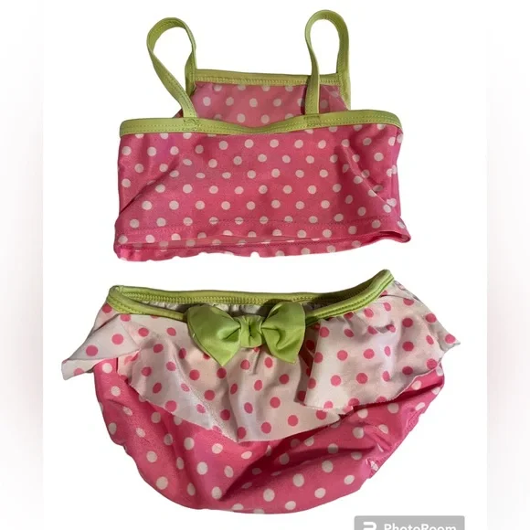 Adorable Polkadot Children’s Place bikini 0-3mo - Picture 3 of 10